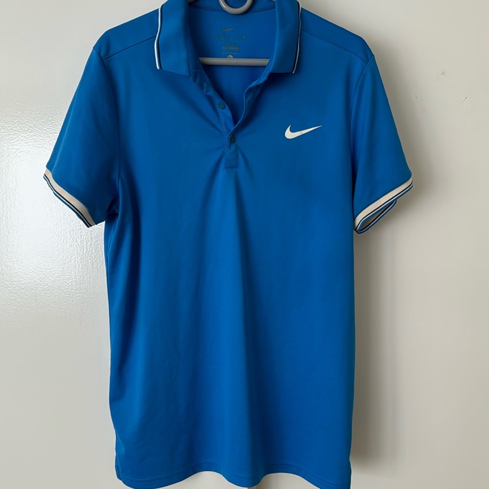 Nike Rory Mclroy blue polo.